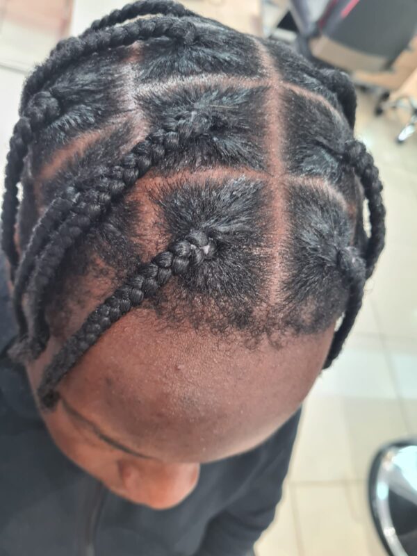 Men Box braid